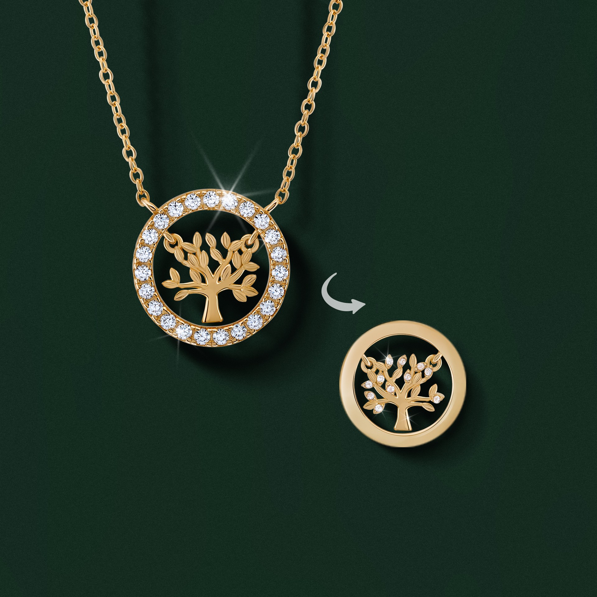 Colar Meaningful Árvore da Vida