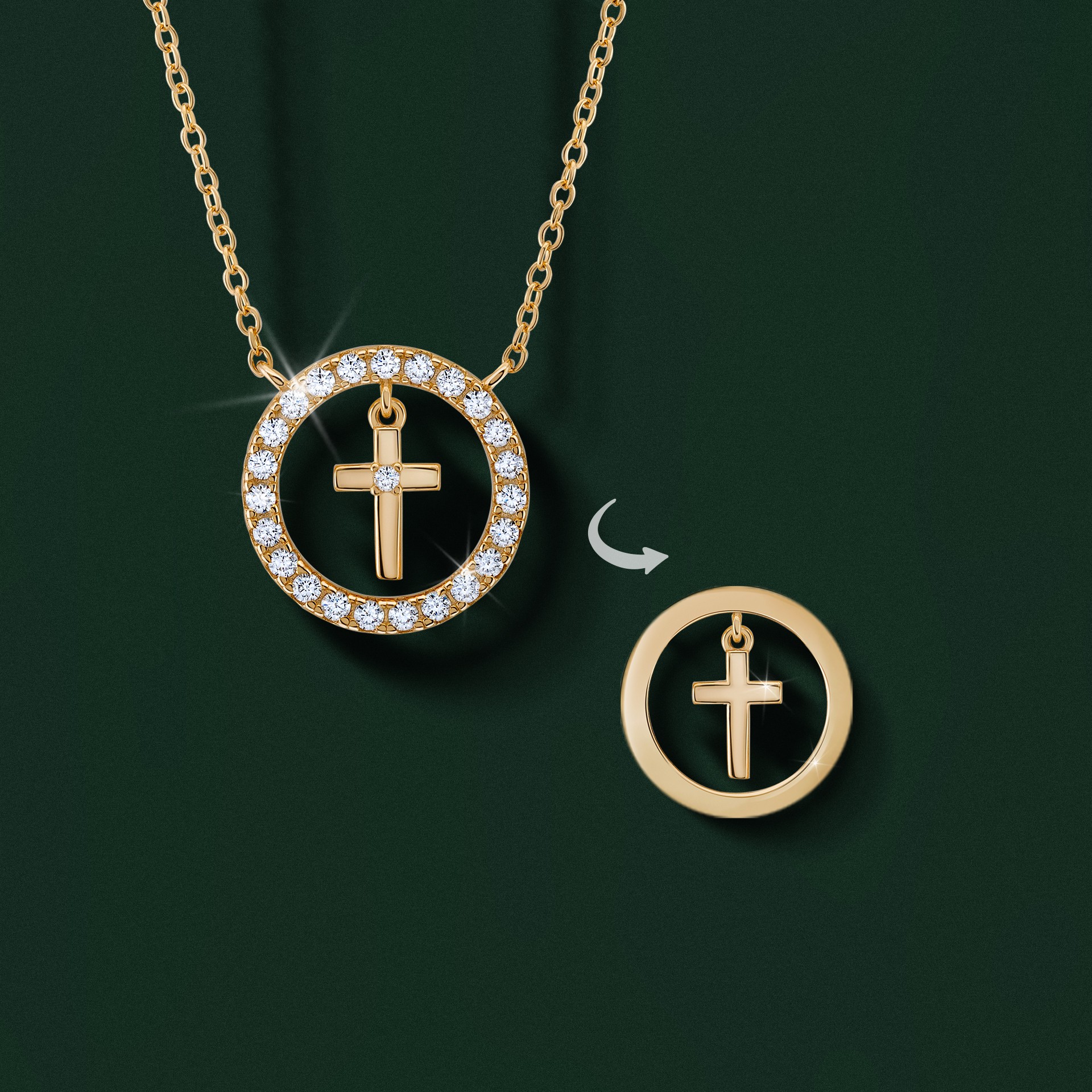 Colar Meaningful Cruz