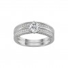 Anillo Classy Solitaire Double