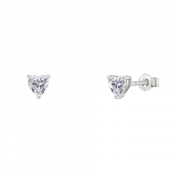 Pendientes Girls Triangular Cz Silver