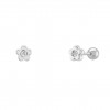 Pendientes Girls Flower Silver