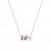 Colar Girls Pink Borboleta Glow