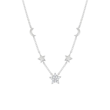 Colar Girls Estrelas e Lua