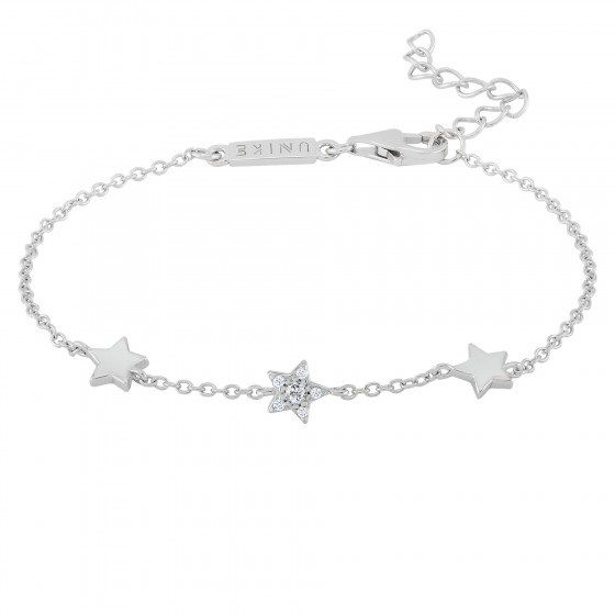 Pulsera Girls  3 Stars Silver