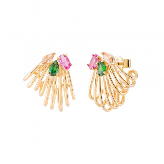 Pendientes Fun Curvy Lines