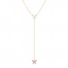 Fun Butterfly Y  Necklace