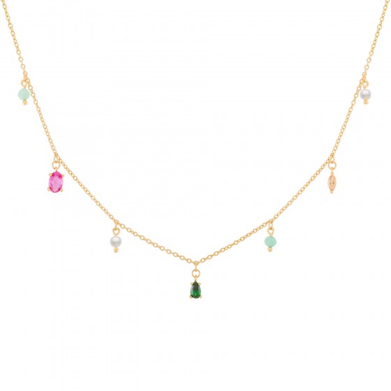 Fun Multistones Necklace