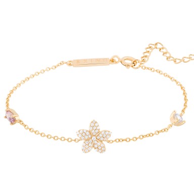 Pulsera Fun Flower and Stones