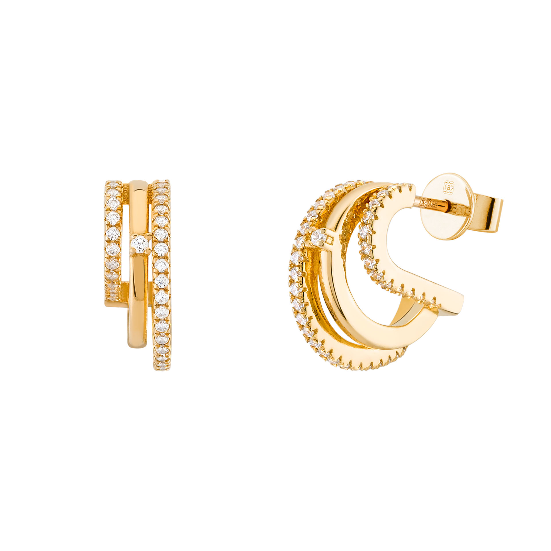 Pendientes Matchy 3 Lines