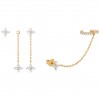 Matchy Flower Earcuf Earings