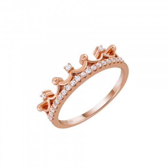 Anel Love in Rose Crown