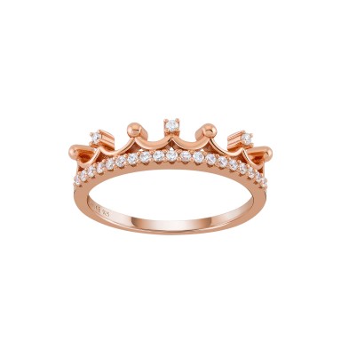 Anillo Love in Rose Crown