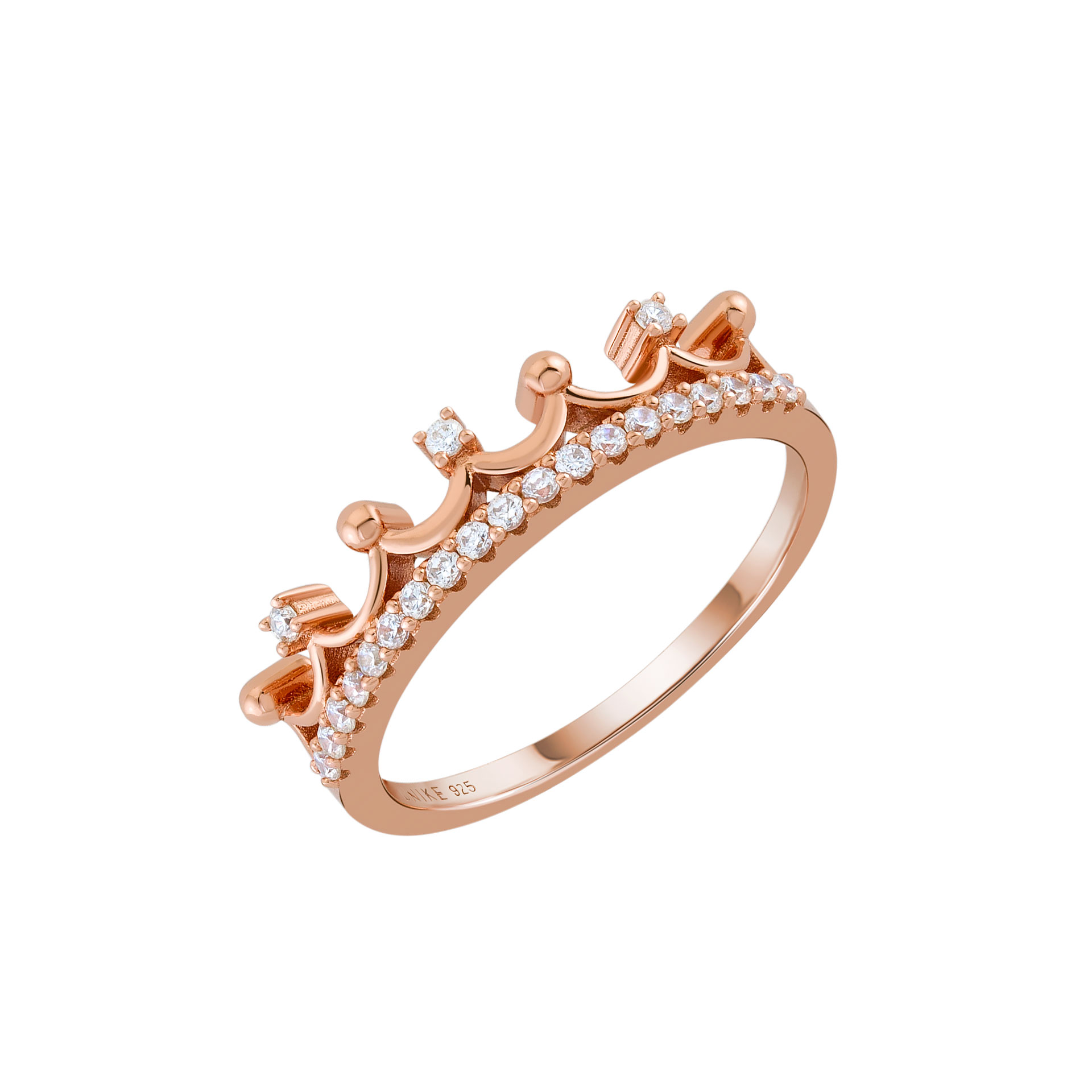 Anel Love in Rose Crown