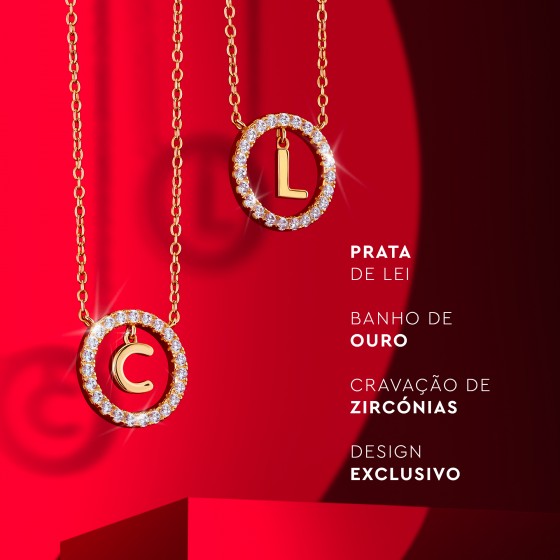 Colar Letra M