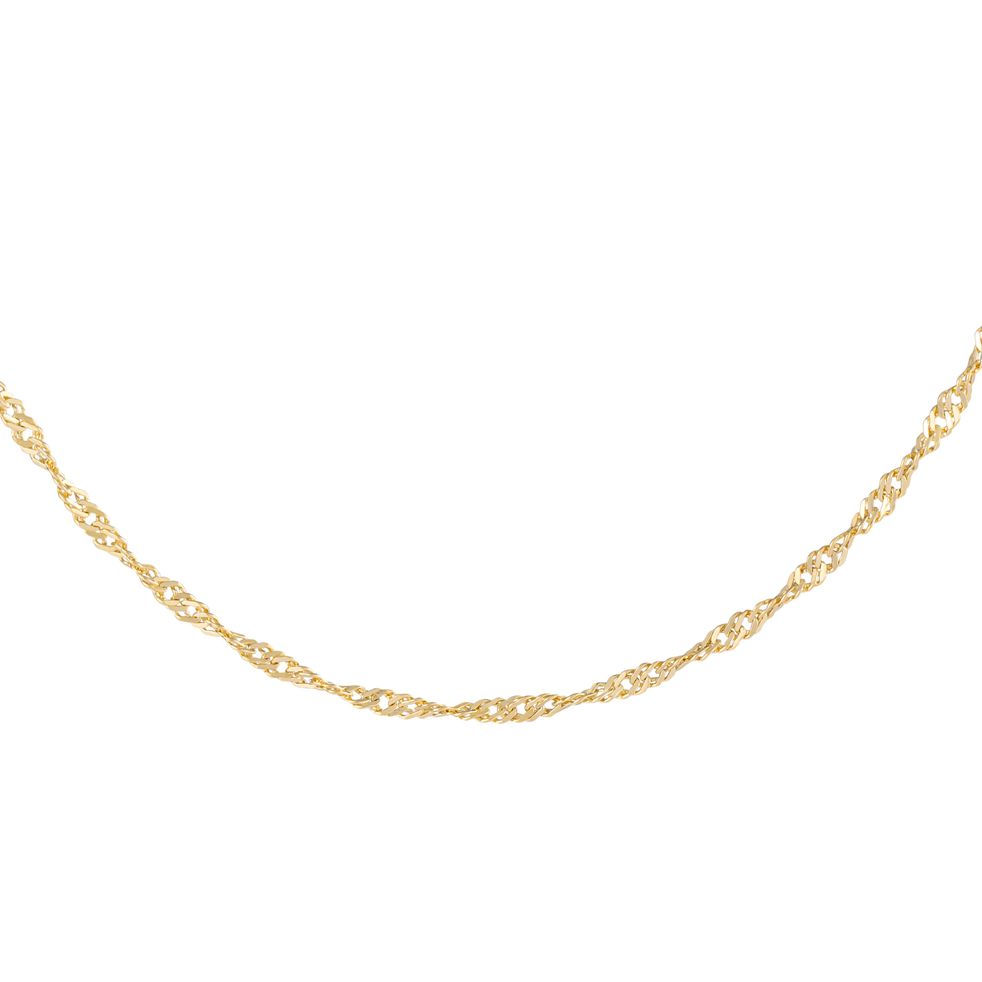 Corrente Ouro Singapura