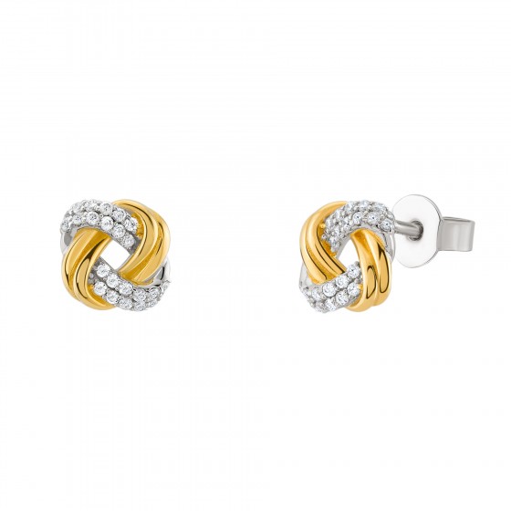 Mini Bold Knot Earrings