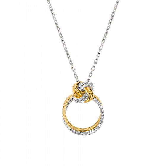 Mini Bold Knot Necklace