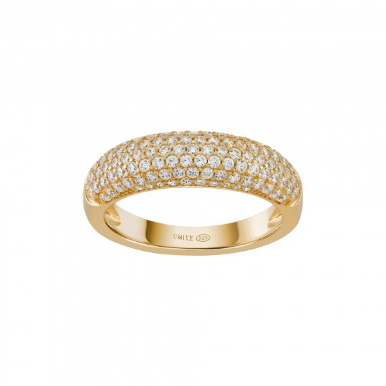 Anillo Bold Daily Half Memo Stones