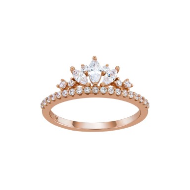 Anillo Love in Rose Crown