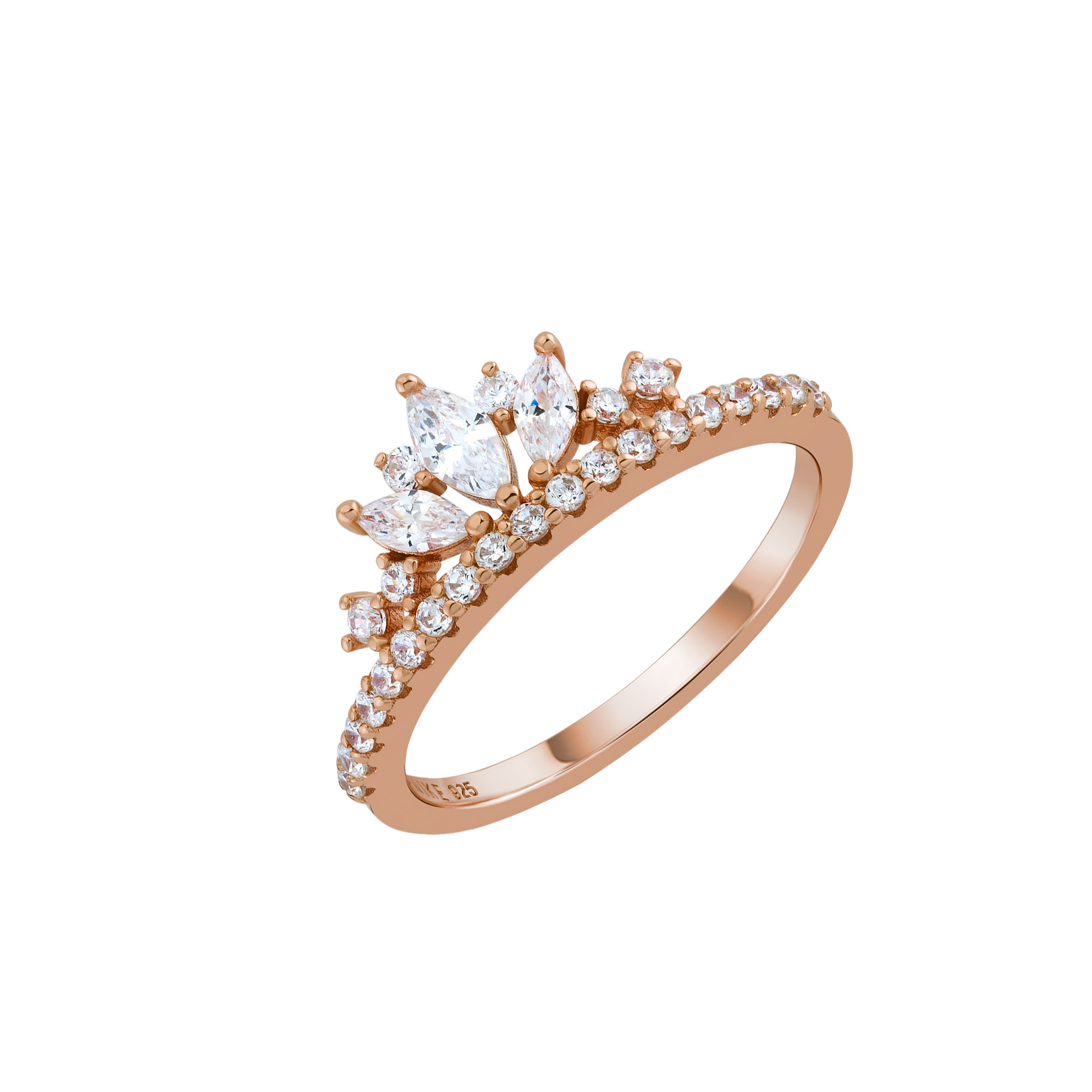 Anel Love in Rose Crown