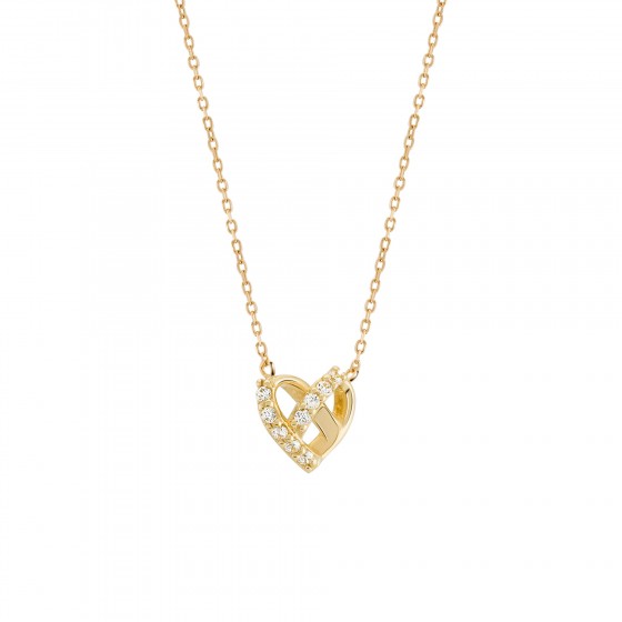 Colar Ouro Heart