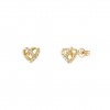 Pendientes Oro Heart