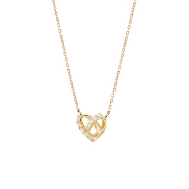 Collar Oro Heart