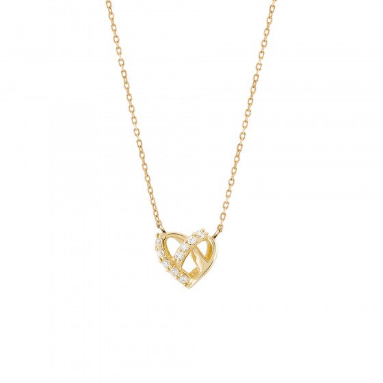 Colar Ouro Heart
