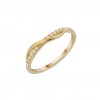Anel Ouro Crossed