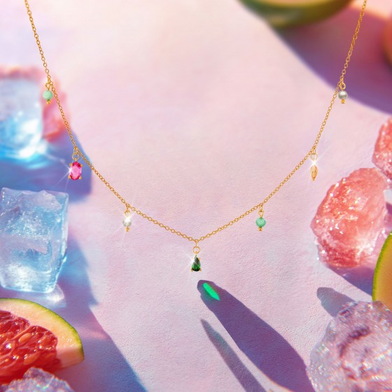 Fun Multistones Necklace