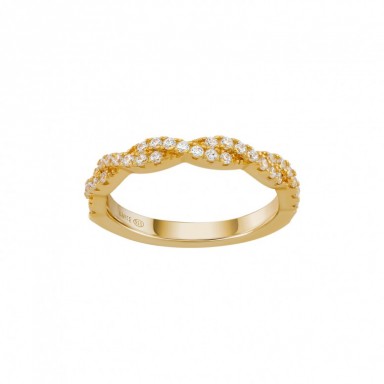 Braid Shinny Ring