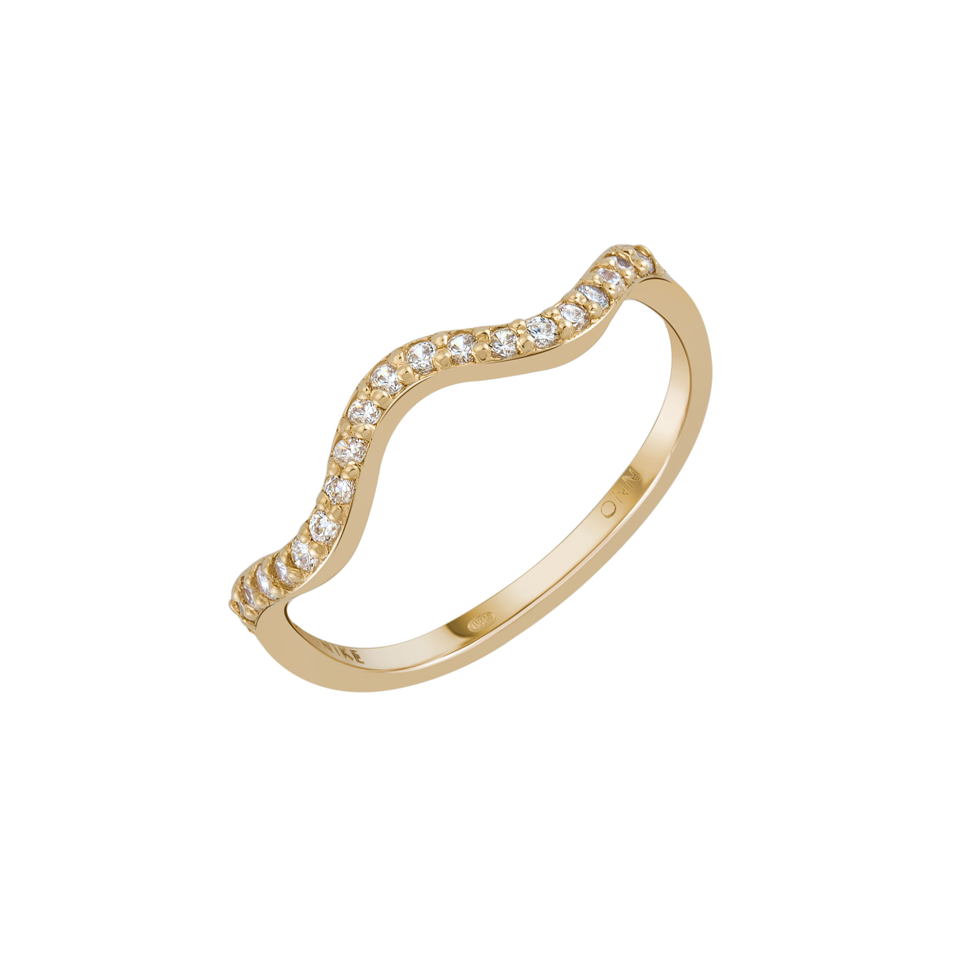 Ouro Waves Ring