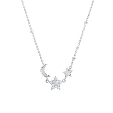 Colar Girls Lua & Estrelas