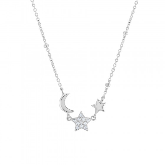 Colar Girls Lua & Estrelas
