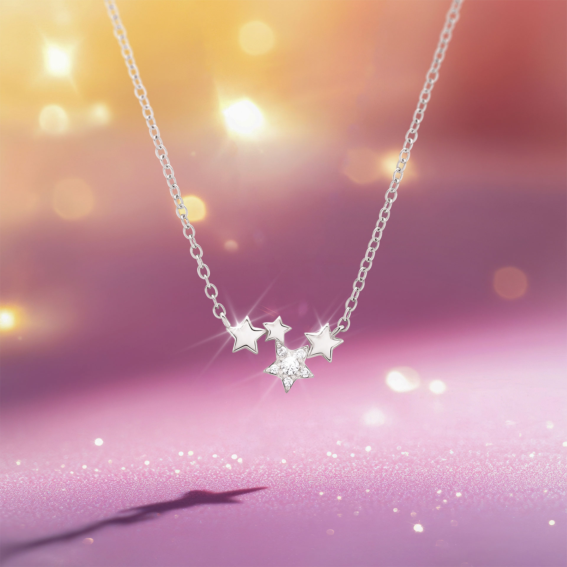 Colar Girls Multi Estrelas