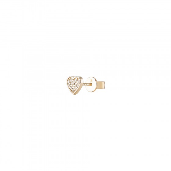 Pendiente Matchy Heart Golden