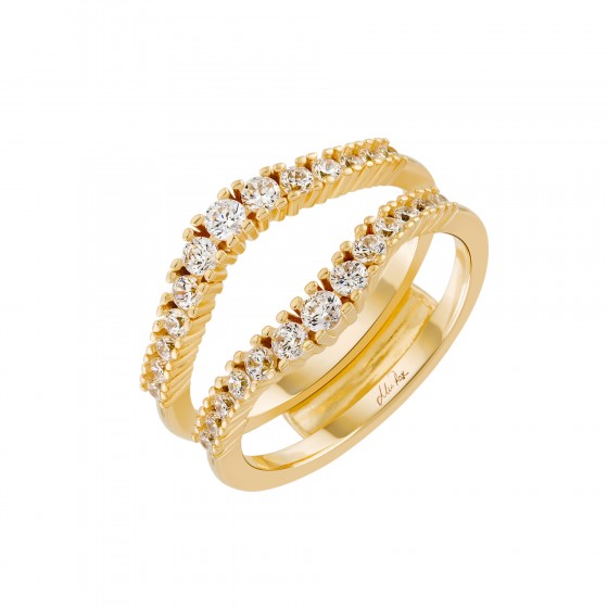 Anel Classy Base Golden