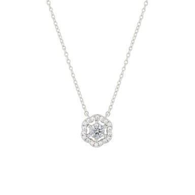 Round Flower Necklace