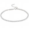 Pulseira Tennis Branca Pulseira Tennis Branca