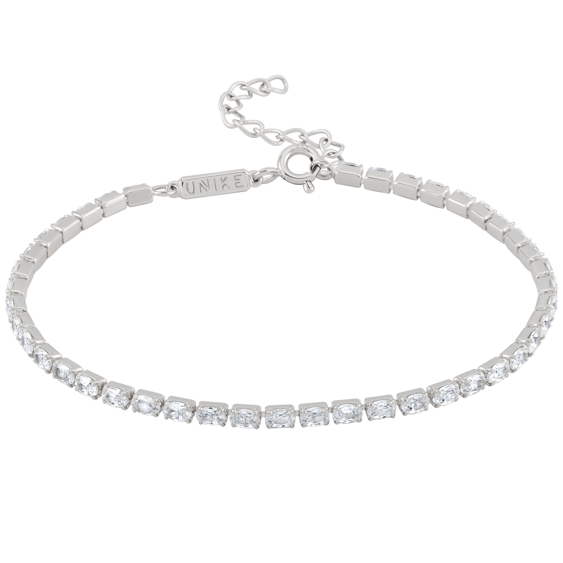 Pulsera Tennis Blanca