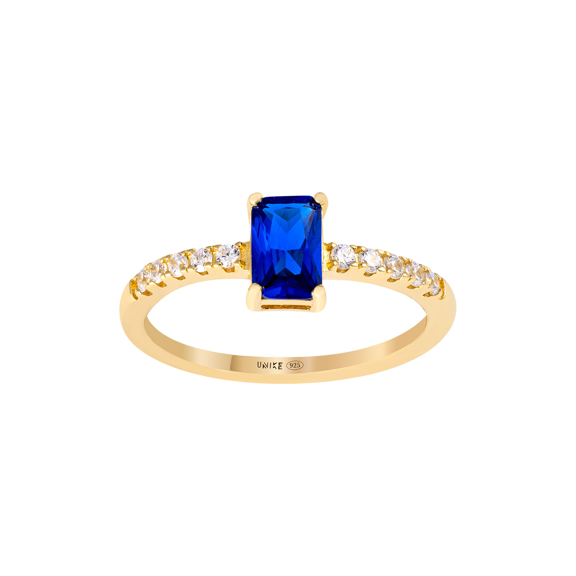 Anel Blue Cz