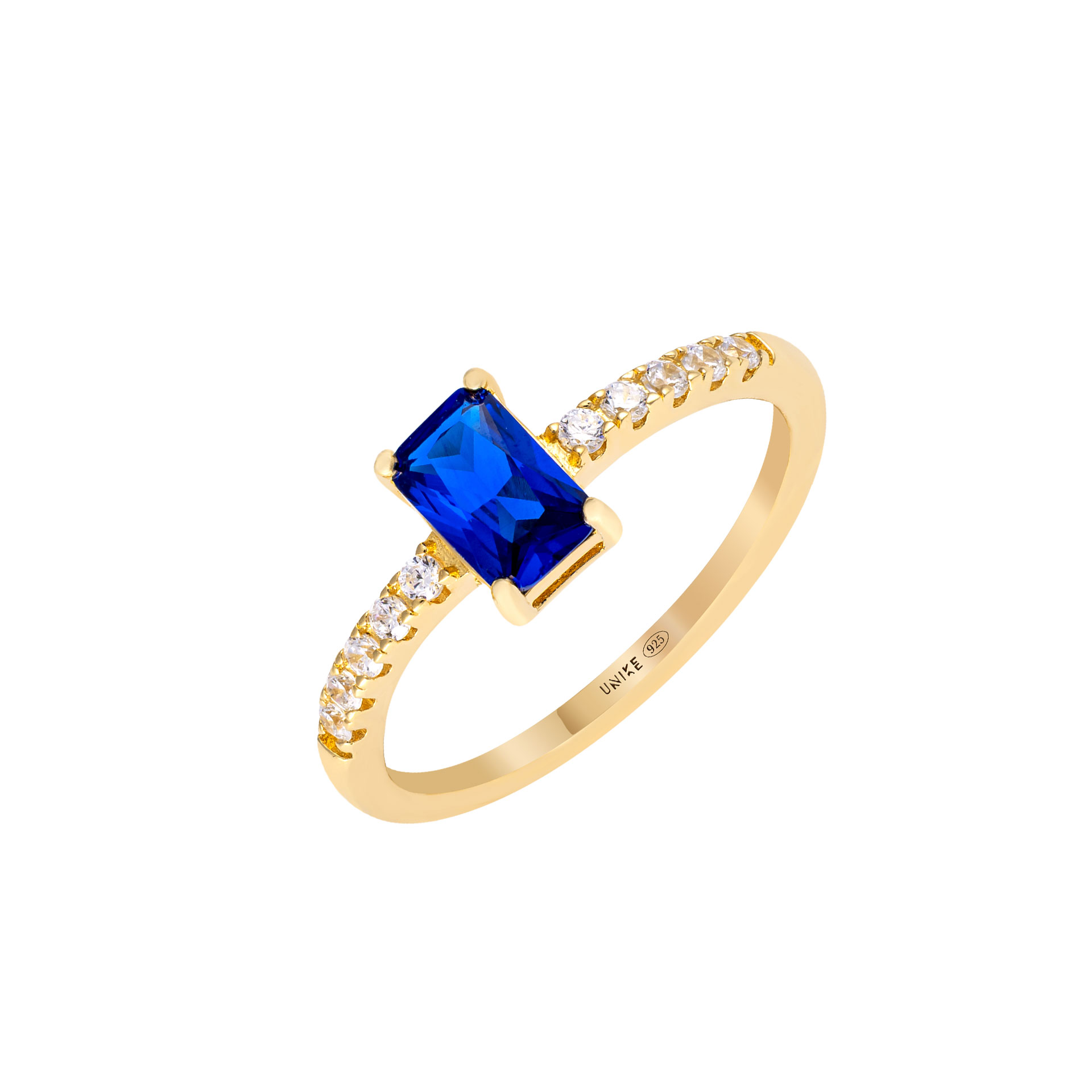 Anel Blue Cz