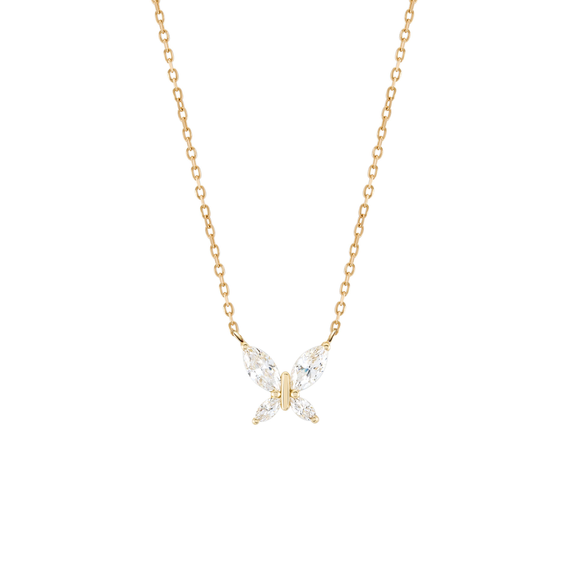 Colar Ouro Borboleta