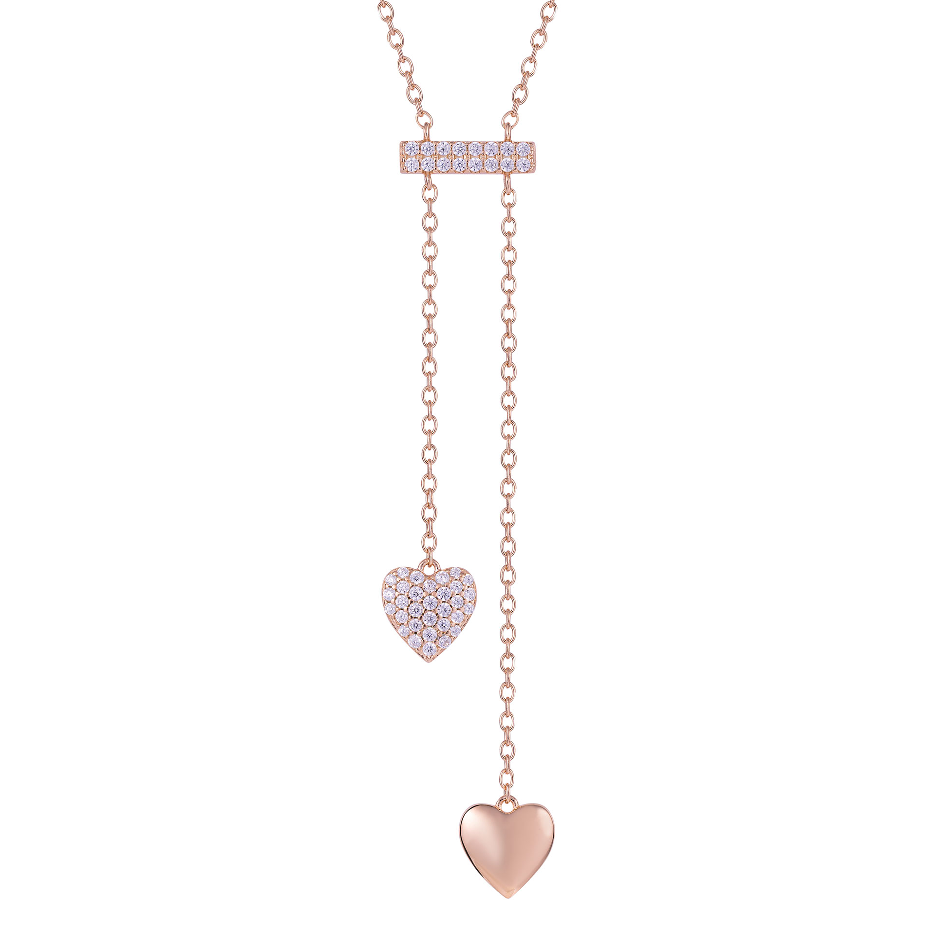 Two Hearts Necklace