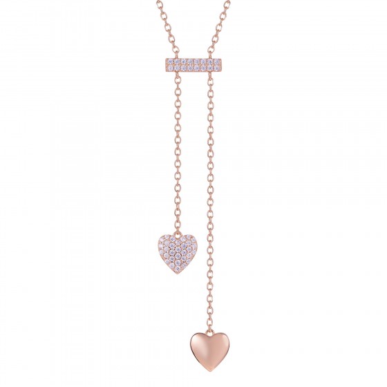 Collar Two Hearts