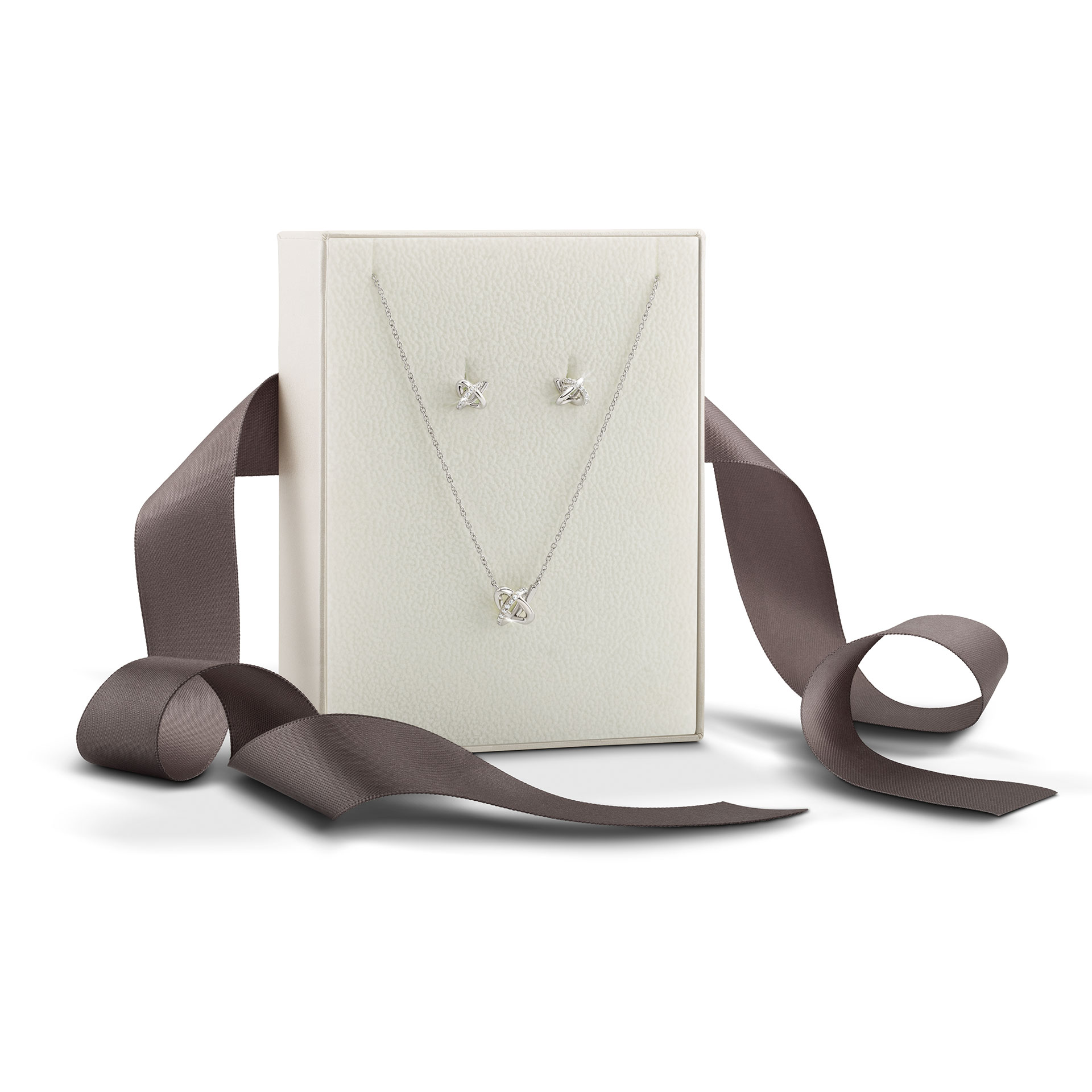 Conjunto Classy Knot Silver