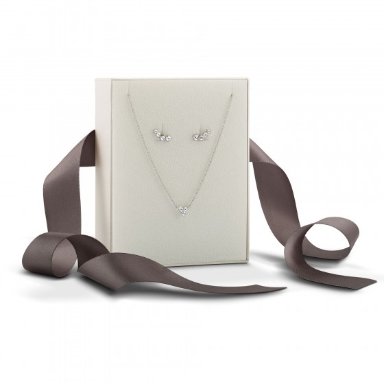 Multiple CZ Silver Set