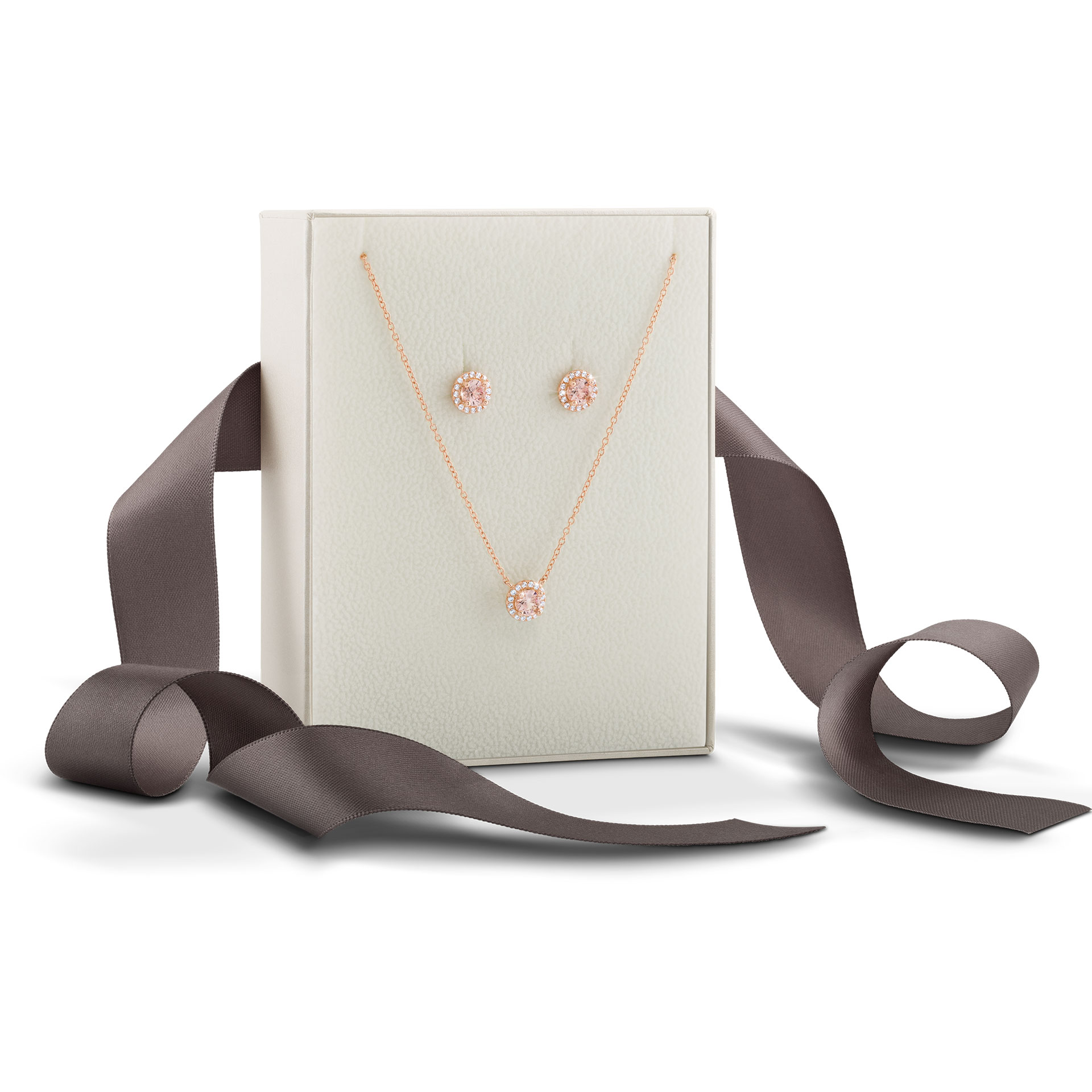 Love in Rose Solitaire Pink Set
