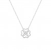 Classy Clover 4 Hearts Necklace