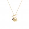 Fun Multi Charms Clover Necklace